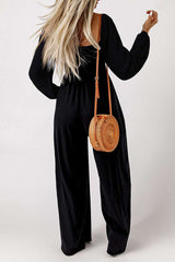 Elagant Jumpsuit with Long Sleeves image 4