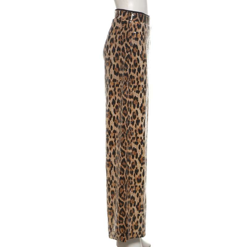 Animal Print Wide Leg Pant image 4