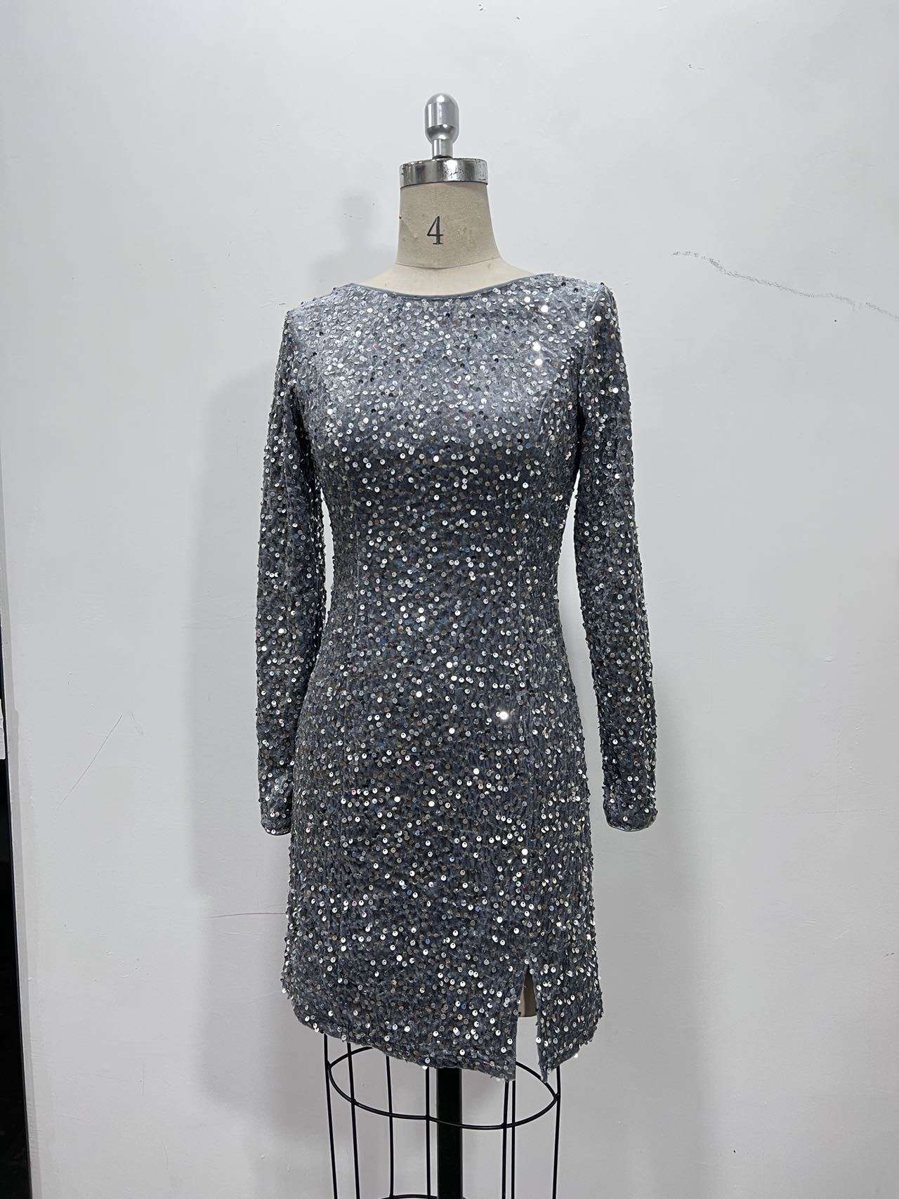 All Day Sequin Mini Dress image 3
