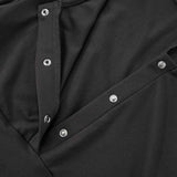 Long Sleeve Bodycon Jumpsuit with Button Detailing image 6