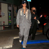 Striped Oversized Shirt & Pants Set image 3