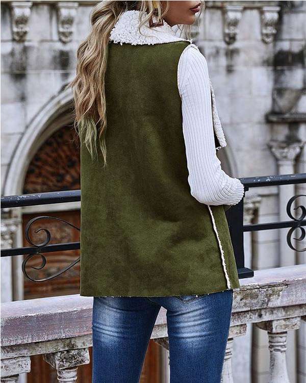 Cozy Chic Sherpa Vest image 5