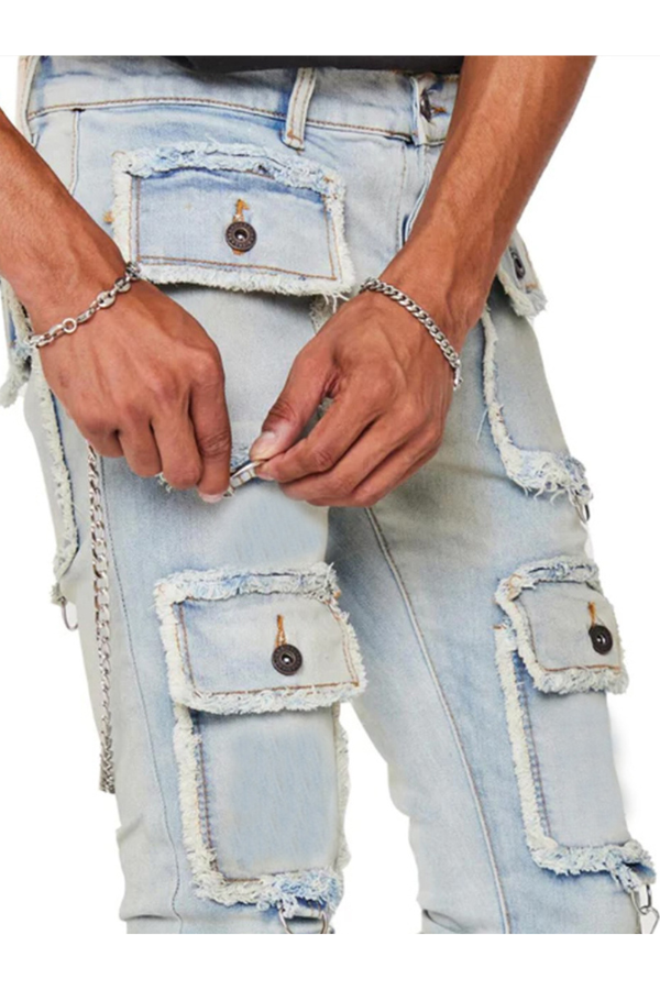 Multi Pockets Cargo Pants Streetwear image 5