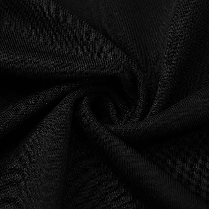 Elegant Black & White Flare Dress image 6