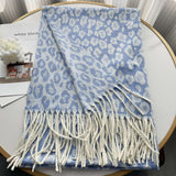 Super Soft Leopard Print Scarf Blanket Wrap image 2