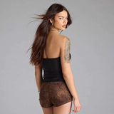 Strapless Top with Ring Detail image 2