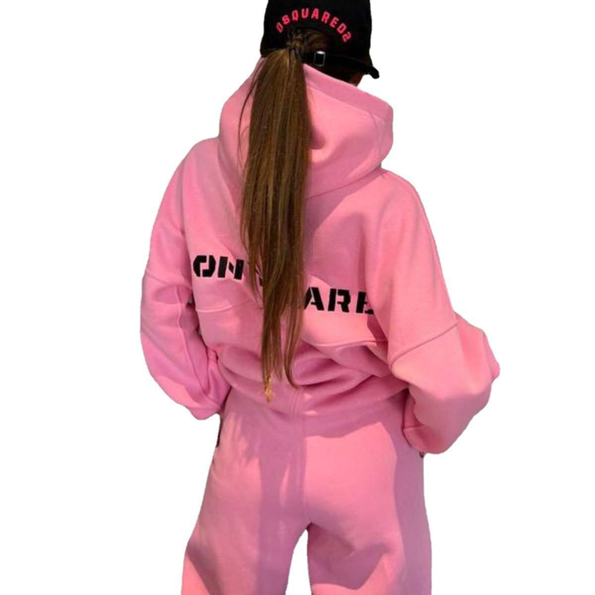 Relax Wear Loose Style Hoodie & Jogger Set image 4