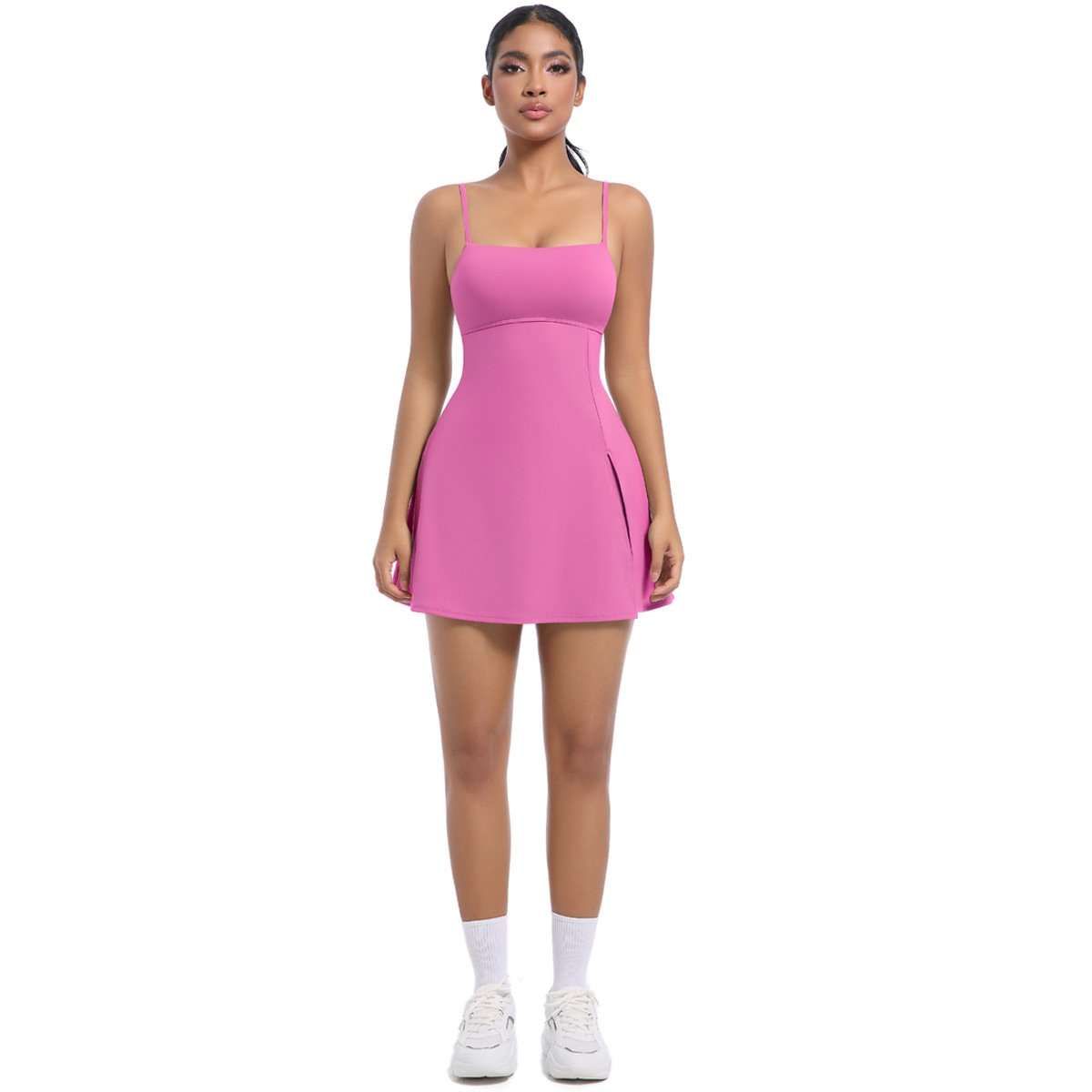 Seamless Brown Body Shaper Romper image 4