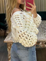 Cozy Cardigan with Open Weave Design image 4