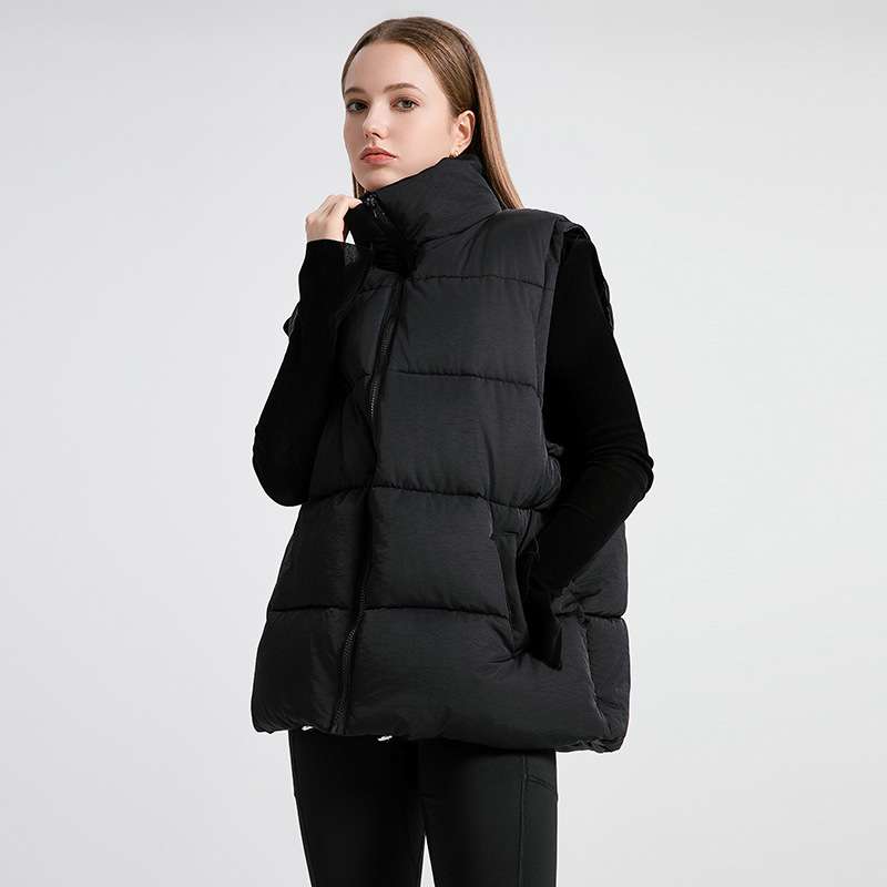 Casual On the Go Puffer Vest - L, Black image
