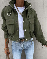 Cropped Retro Style Jacket image 5