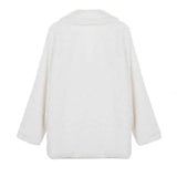 Fluffy Faux Fur Women Thick Overcoat image 8