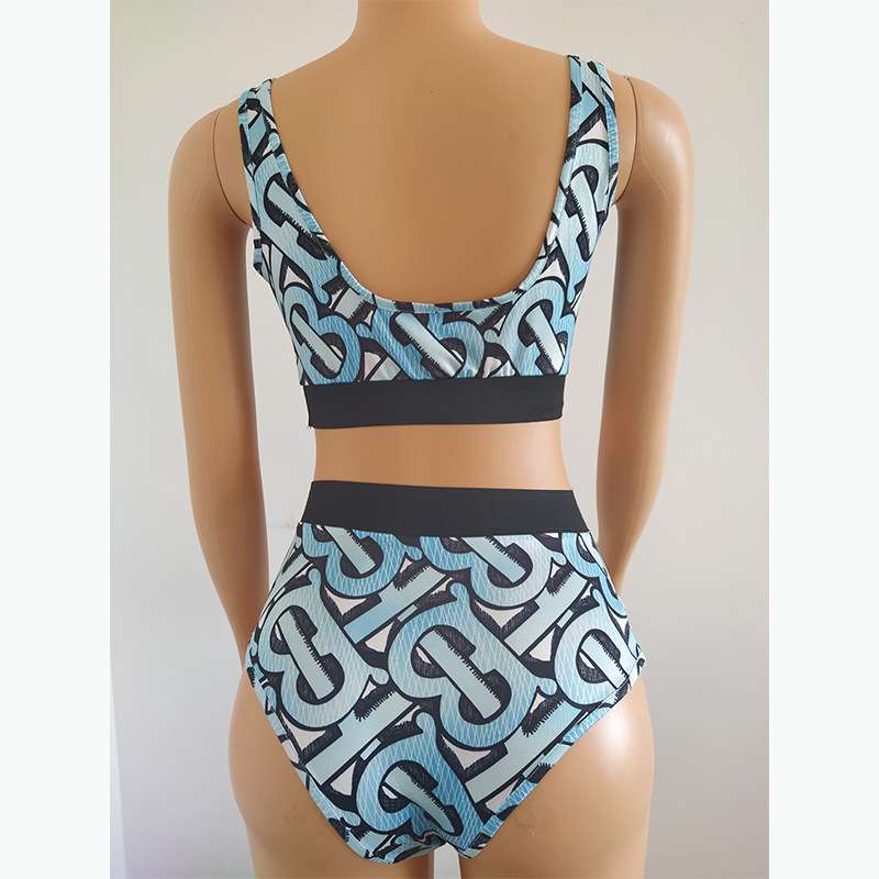 Stylish Geometric Bikini Set image 2