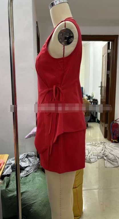 Scarlet Wrap-Front Sleeveless Top & Shorts image 6