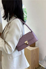 Croc-pattern Shoulder Bag image 0