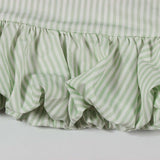 Striped Button-Up Ruffle Skirt Set image 3