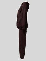 Solid Hooded Pullover Pants Street Suit image 5