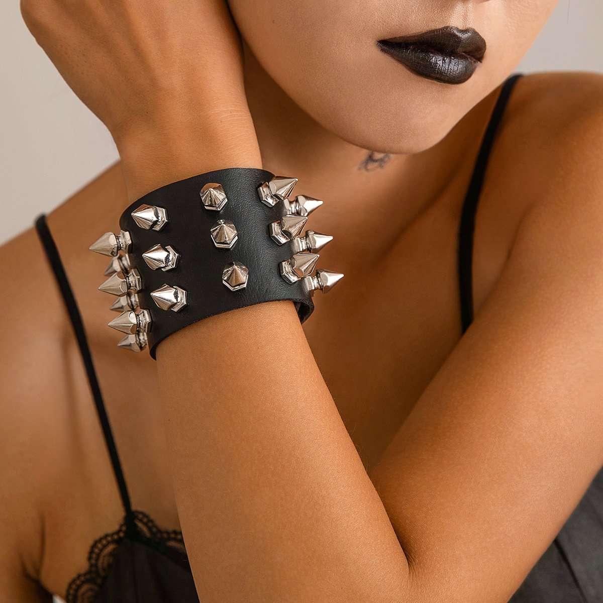 Punk Studded Bracelet image 4