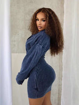 Better Than Good Long Sleeve Mini Dres image 4