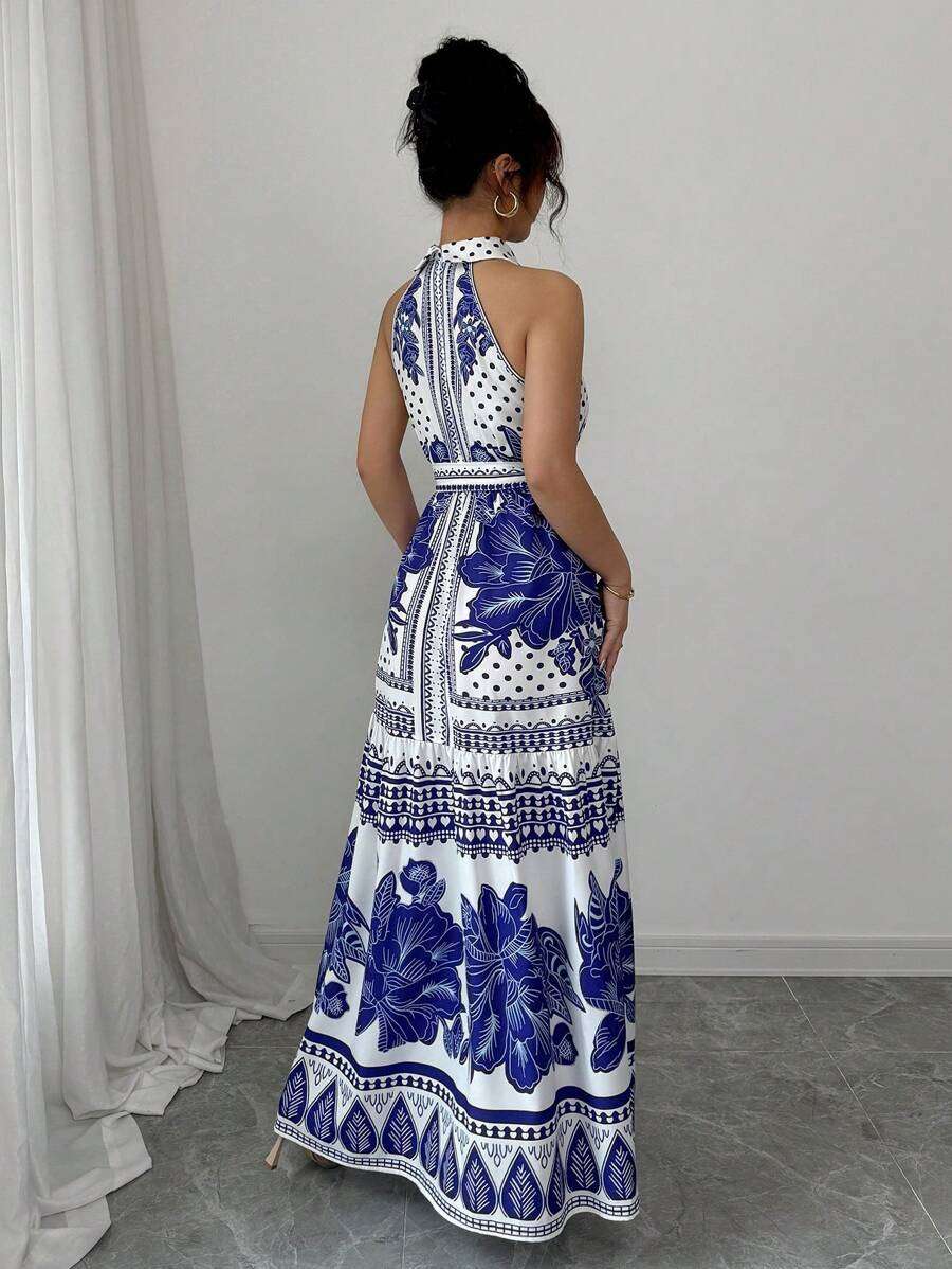 Elegant Floral Maxi Dress image 3