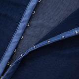 Sheer Mesh Bodysuit with Front Button Closure image 4