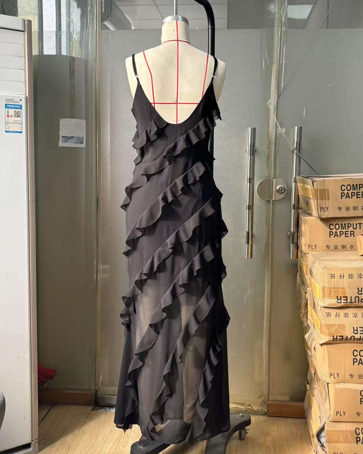 Ruffled Maxi Dress image 4