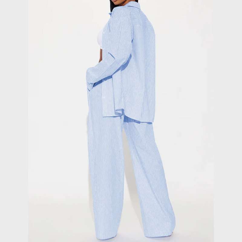 Striped Two Pieces Set image 3