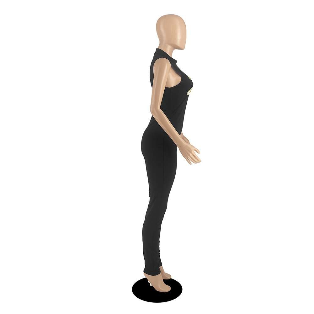 Sporty Chic Sleeveless Jumpsuit image 7