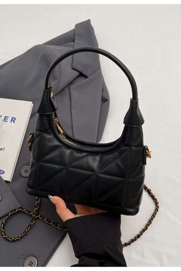 Quilted Mini Shoulder Bag image 0