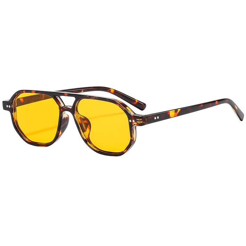 Stylish Sunglasses for Men - Free Size, Yellow image