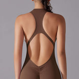 Slim Fit Sleeveless Sports Jumpsuit image 6