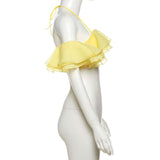 Ruffled Off-Shoulder Crop Top image 2