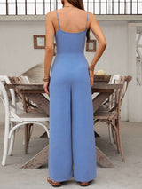 Spaghetti Strap Wide-Leg Jumpsuit image 5