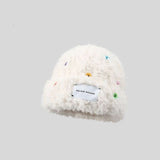 Women's soft hat, with warm ear button image 3