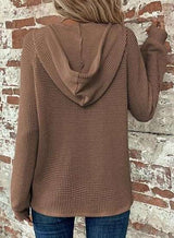 Drawstring V-neck Casual Pullover Hoodie image 7