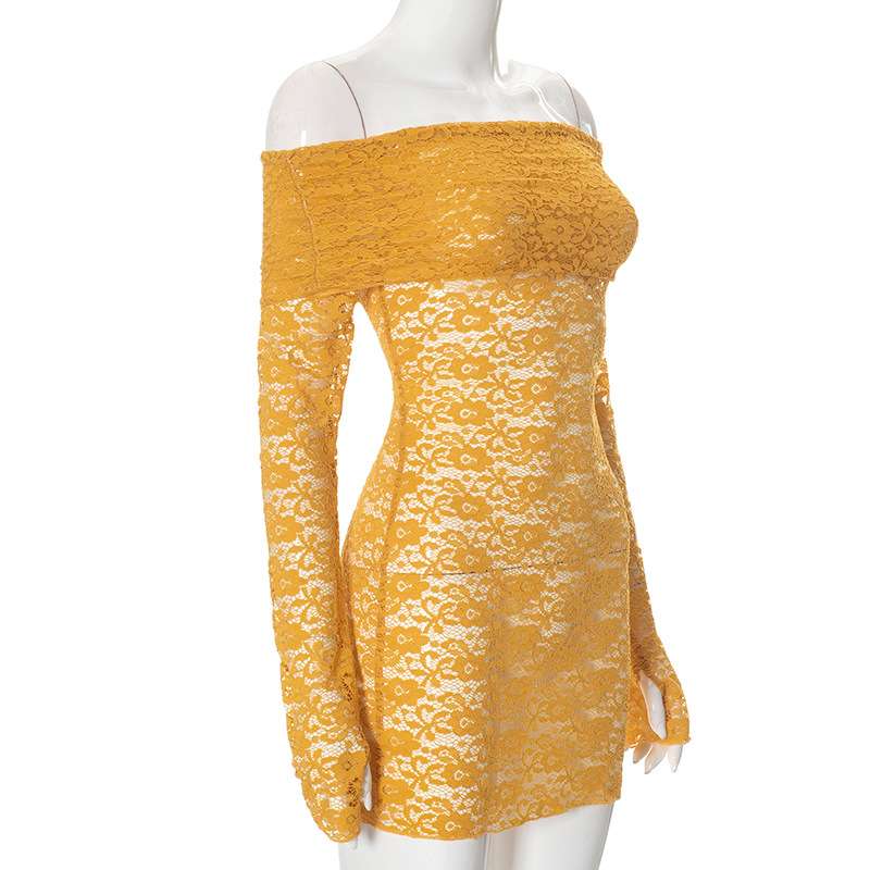 Luxe Lattice Off-Shoulder Dress image 5