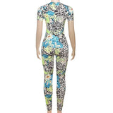 Tropic Print Jumpsuit image 3