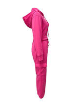 Vibrant Cropped Hoodie & Jogger Set image 5