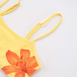 Two-Piece Outfit with Floral Accents image 4