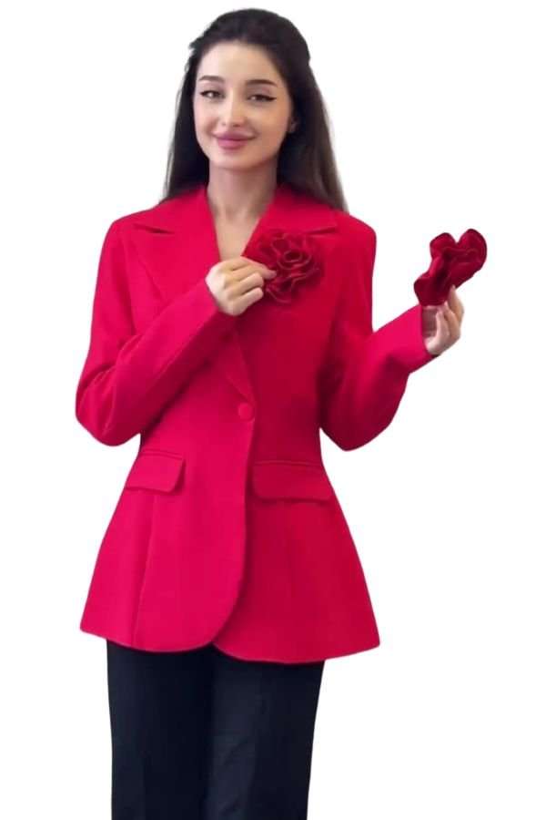 Jacket with Adjustable Bow image 0