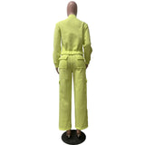 Trendy 2 Pieces Cargo Jogger Set image 8