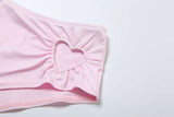 Heart-Detail Bikini Set with Cut-Out Design image 5