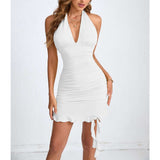 Sunshine Halter Mini Dress image 1