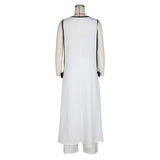 Contrast Trim Longline Coat and Wide Leg Pants Set image 8