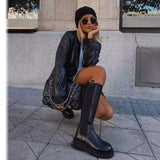 Lapel Collar Belted Long Sleeve Jacket image 3