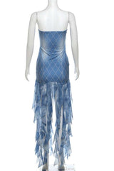 Denim Dreamscape Dress image 4