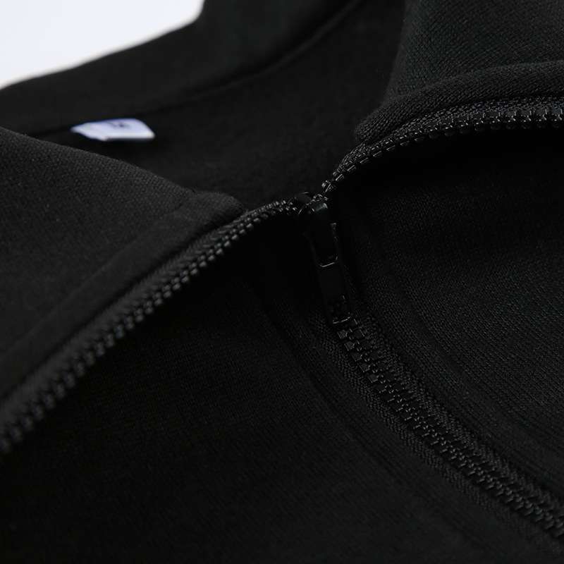 Turndown Collar Zipper Drawstring Crop Top and Pant set image 6