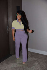 Color Fusion Polo Set - XL, Purple image