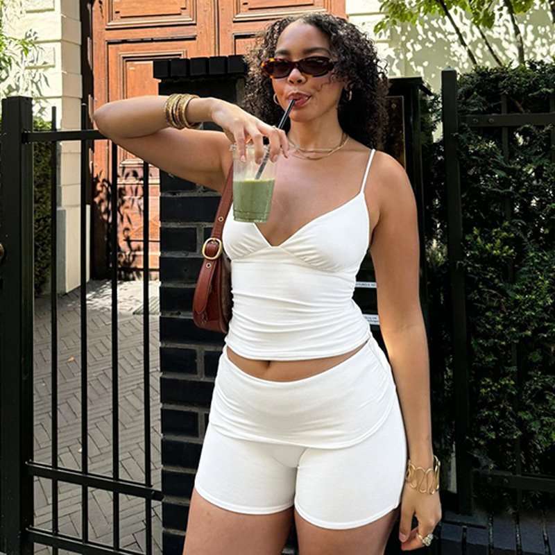 Two-Piece Lounge Set - M, White image