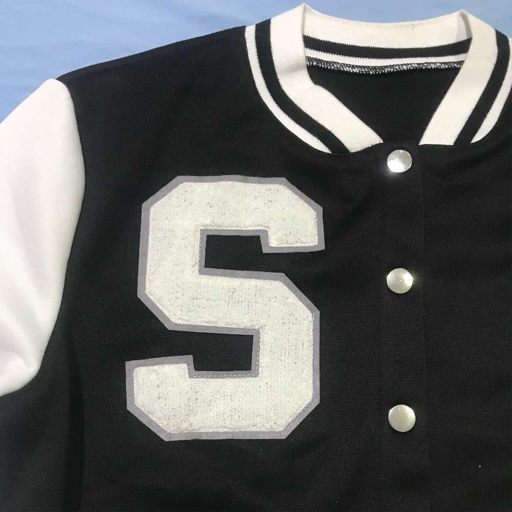 Varsity Vibes Cropped Jacket image 7